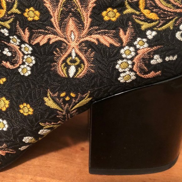 NEW DRIES VAN NOTEN Floral Brocade Ankle Boot - Picture 3 of 4